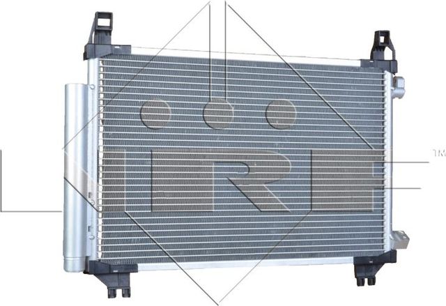 Радиатор кондиционера (конденсатор) NRF EASY FIT для Toyota Yaris III 2010-2015. Артикул 350062