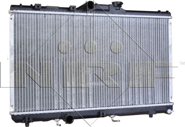 Радиатор охлаждения двигателя NRF (алюминий) для Toyota Corolla E100 1992-1997. Артикул 517588