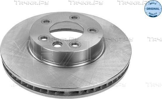 Тормозной диск Meyle Original передний левый для Porsche Cayenne I (955) 2007-2010. Артикул 115 521 1101