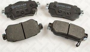 Тормозные колодки Stellox задние для Nissan X-Trail T32 2014-2025. Артикул 000 671B-SX