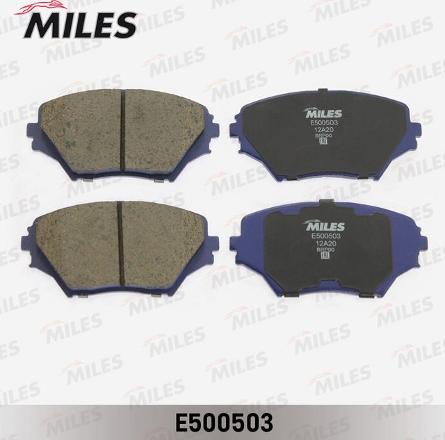 Тормозные колодки Miles (Керамика). Артикул E500503