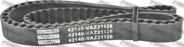 Ремень ГРМ Febest для ВАЗ Samara (2108, 2109, 2113, 2114) 2010-2010. Артикул 42140-VAZ21126