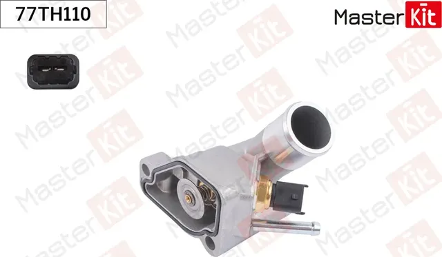 77TH110 Термостат\ Opel Vectra C (02-)/Signum (02-)/Corsa C (00-) 92°C (Master KIT). Артикул 77th110