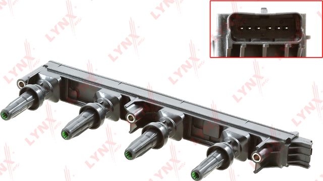 Катушка зажигания LYNXauto для Citroen C5 I 2004-2008. Артикул SPL1201