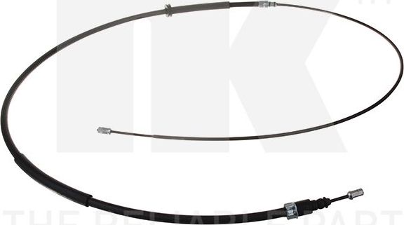 Трос ручника (тросик ручного тормоза) NK. Артикул 9039135