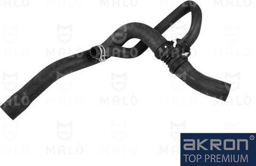 Патрубок радиатора (системы охлаждения) Malo нижний для Dacia Logan I 2006-2013. Артикул 18083A