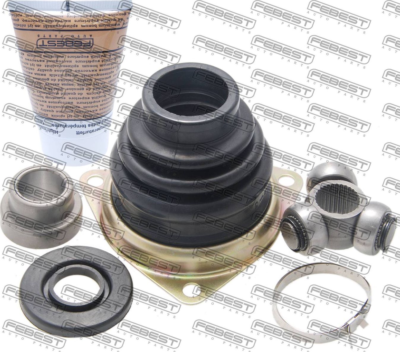 Шрус внутренний (граната) Febest передний левый для Renault Kangoo I 1997-2010. Артикул 2411-LOGLH