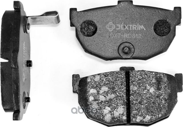 тормоз колод задн д kia cerato 06 spectra ld gdb3368 gdb3170 sp1062 (Dextrim). Артикул DX7RD812