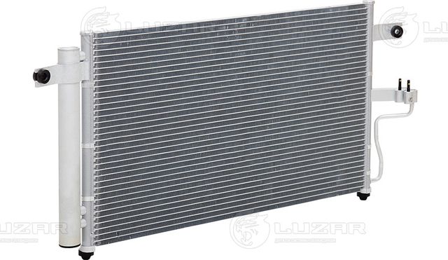 Радиатор кондиционера (конденсатор) Luzar для Hyundai Accent II 2000-2005. Артикул LRAC HUAc99250