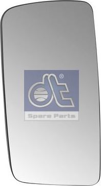 Зеркальное стекло бокового зеркала DT Spare Parts левое для Mercedes-Benz Actros MP2 2002-2008. Артикул 4.64830