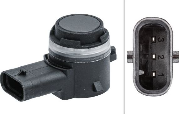 Датчик парктроника Hella. Артикул 6PX 358 141-261