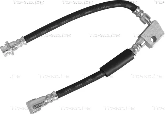 Шланг тормозной передний правый (Kraft). Артикул KT003250
