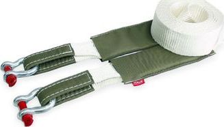 Стропа динамическая (рывковая) Tplus 4,5 т/9 м серия Туризм + шаклы 2 т (2 шт). Артикул T007998