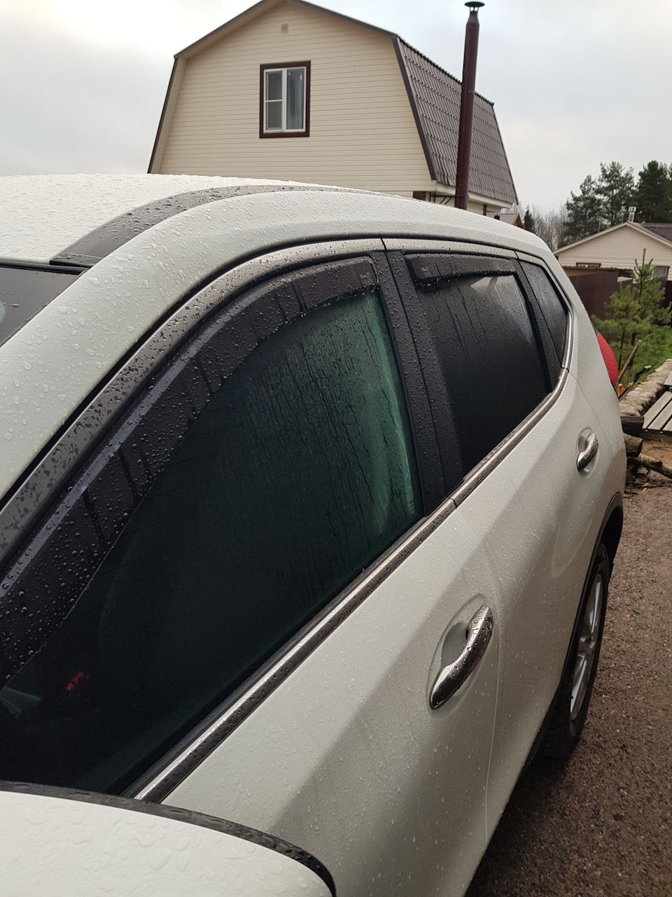 Дефлекторы Heko для окон Nissan X-Trail T32 5-дв. 2015-2026. Артикул 24288