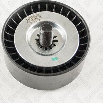 Натяжной ролик (натяжитель) приводного поликлинового ремня Stellox. Артикул 03-40848-SX