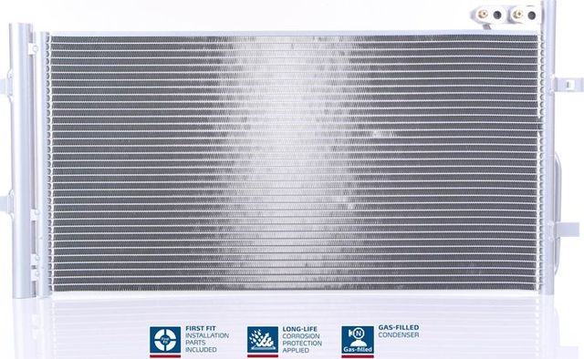 Радиатор кондиционера (конденсатор) Nissens (алюминий). Артикул 940255