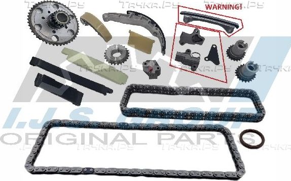 Цепь ГРМ IJS Group для Nissan Murano Z51 2010-2011. Артикул 40-1147FK