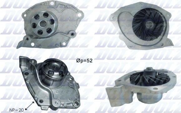 Помпа (водяной насос) Dolz. Артикул R232