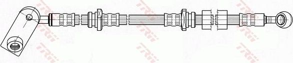 Тормозной шланг TRW. Артикул PHD459