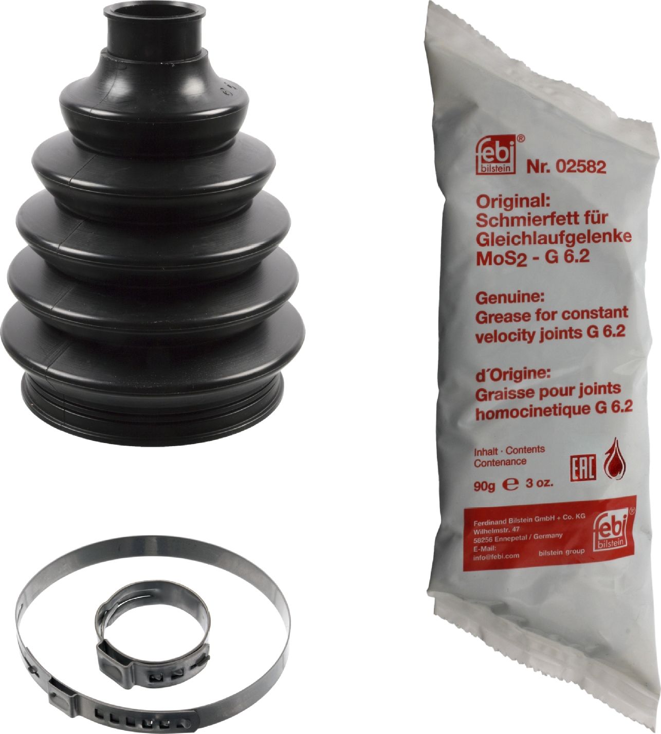 Пыльник шруса (комплект) Febi Bilstein (термопласт). Артикул 101870