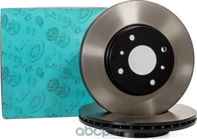 Диск тормозной передний (окрашенный) (Absel). Артикул NS422006