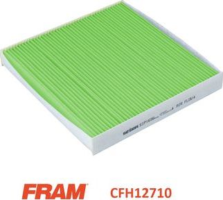 Салонный фильтр Fram CabinHepa+. Артикул CFH12710