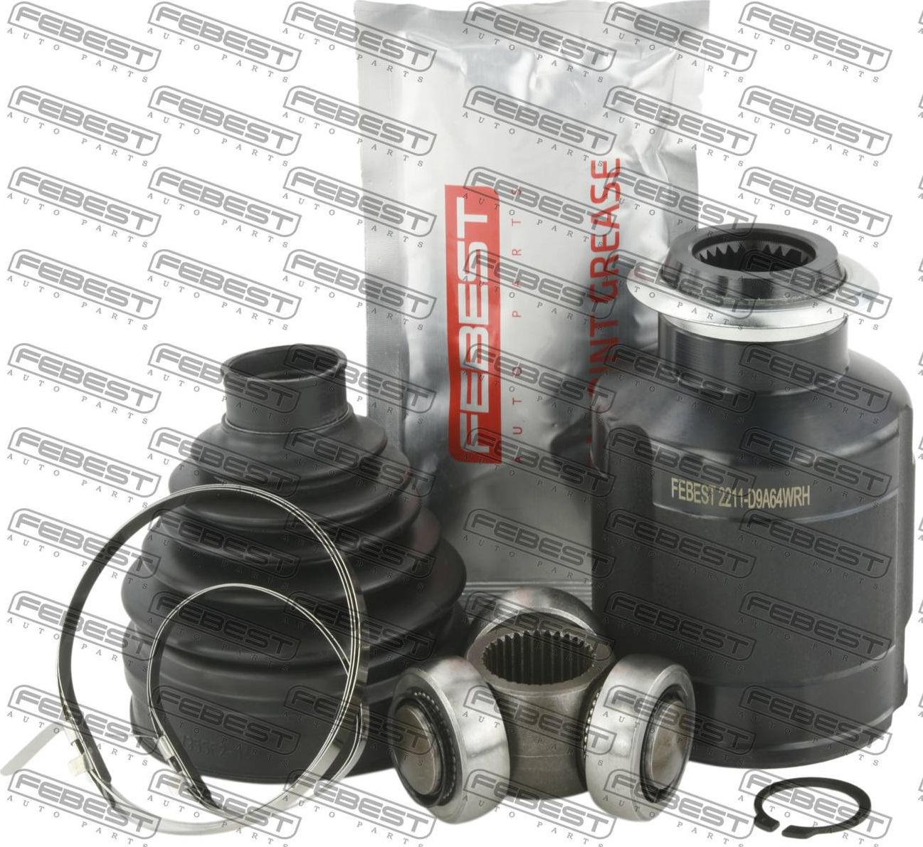 Шрус внутренний (граната) Febest. Артикул 2211-D9A64WRH