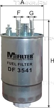 Топливный фильтр MFilter. Артикул DF 3541