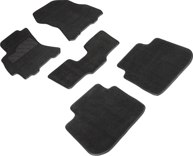 Коврики текстильные Seintex на нескользящей основе для салона Subaru Outback IV 2009-2014. Артикул 85231