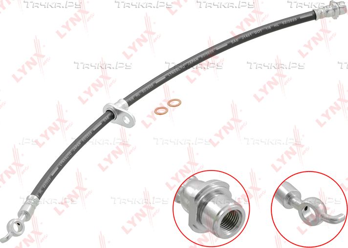 Тормозной шланг LYNXauto. Артикул BL-3661