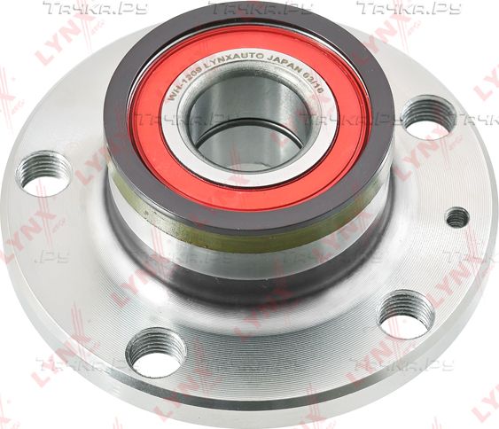Ступица колеса с интегрированным подшипником LYNXauto задняя для Volkswagen Polo IV 2001-2012. Артикул WH-1209