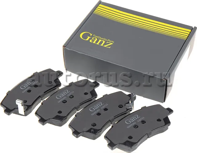 Колодки передние (Ganz). Артикул GIJ09393
