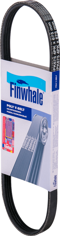 Приводной ремень поликлиновой Finwhale. Артикул BP4PK675