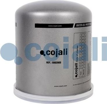 Патрон осушителя воздуха пневмосистемы Cojali. Артикул 6002009