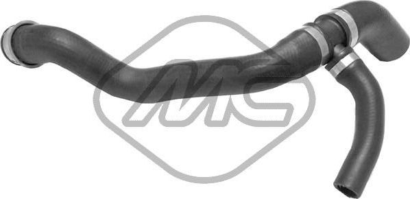 Патрубок радиатора (системы охлаждения) Metalcaucho. Артикул 99179