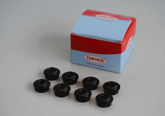 Комплект прокладок, стержень клапана Corteco (FPM (Fluor-Kautschuk)). Артикул 19036122