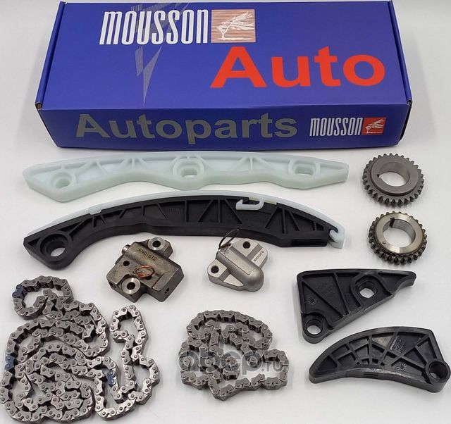 Комплект цепи ГРМ Kia/Hyundai 2.4L G4KC (Mousson). Артикул STKG4KCC