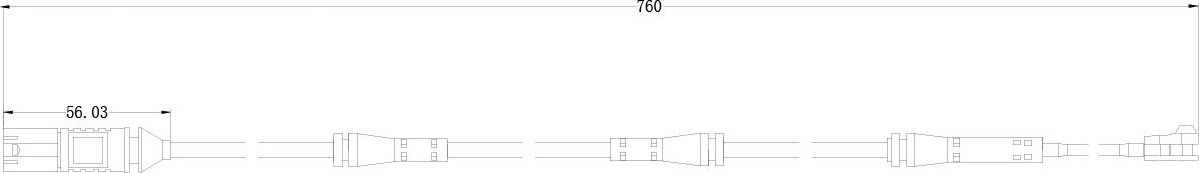 Датчик износа тормозных колодок  Trialli. Артикул PFS 4059