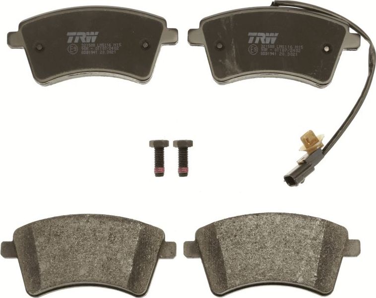 Тормозные колодки TRW COTEC. Артикул GDB1941