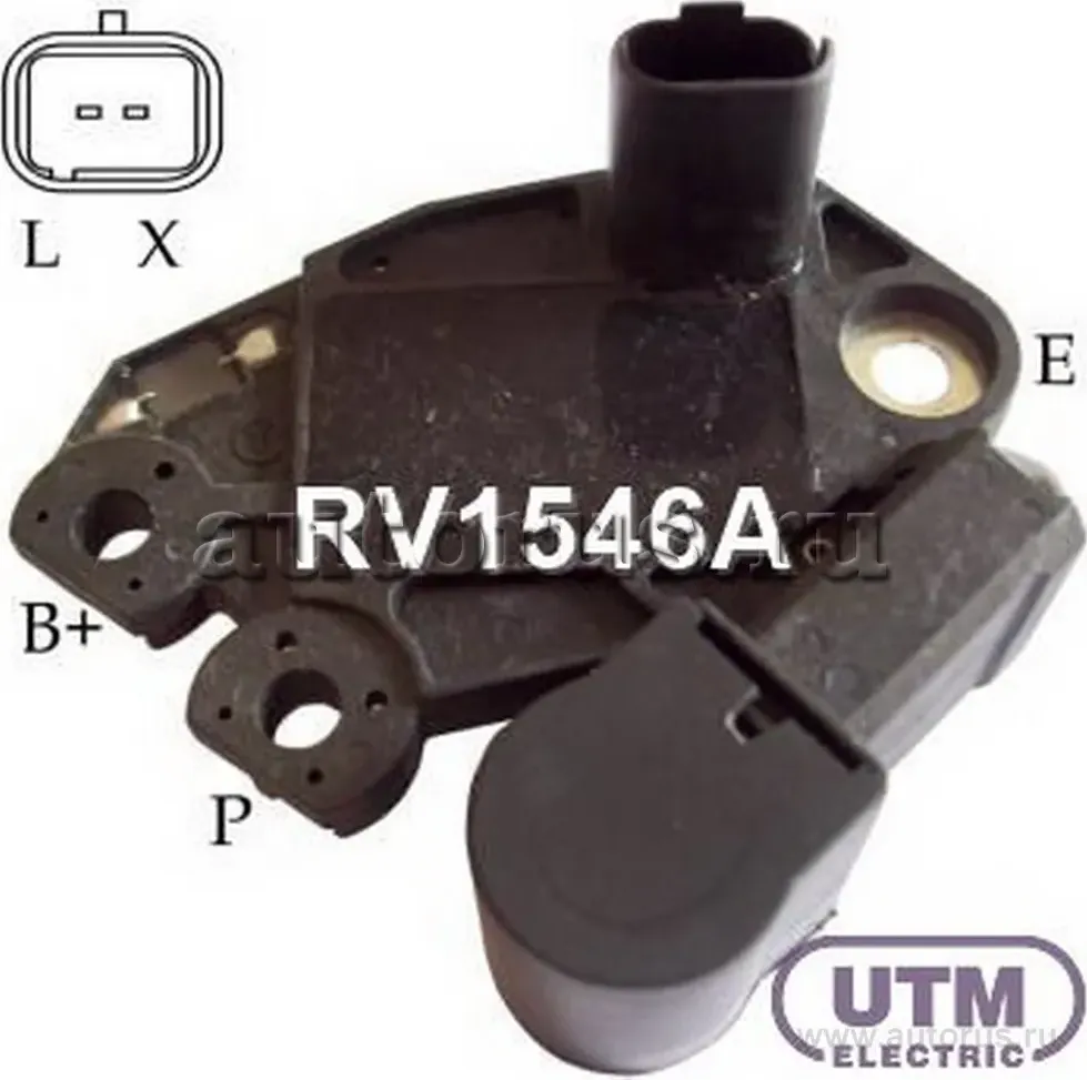 Регулятор генератора (UTM). Артикул RV1546A
