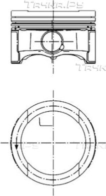 Поршень Kolbenschmidt для Audi A4 II (B6) 2000-2004. Артикул 99792600