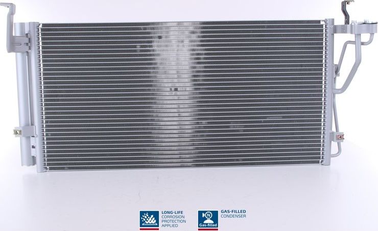 Радиатор кондиционера (конденсатор) Nissens (алюминий). Артикул 940552