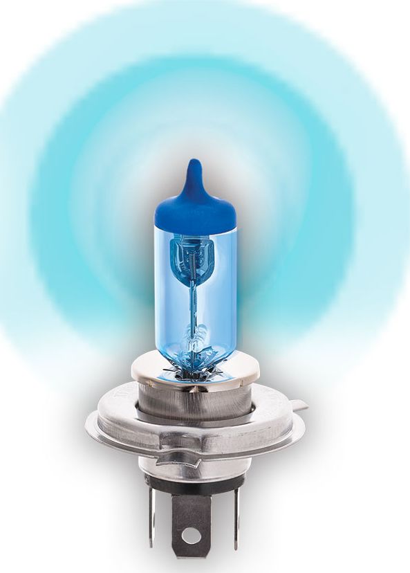 Автолампа H4 12v 60/55w (P43t) Kraft Pro Xenon (2шт. блистер). Артикул KT700208