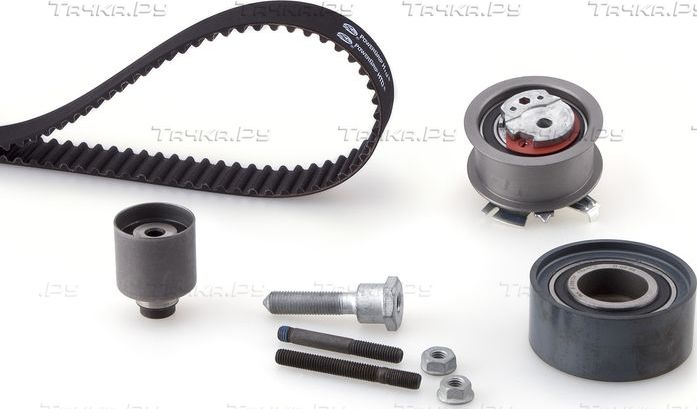 Ремень ГРМ с роликами (комплект) Gates PowerGrip® для Audi A3 II (8P) 2006-2013. Артикул K025607XS