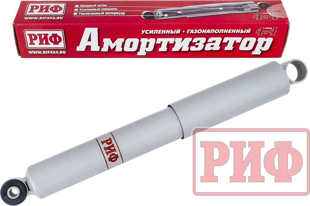 Амортизатор РИФ газовый передний штатный для УАЗ Хантер 2003-2026. Артикул SAG212
