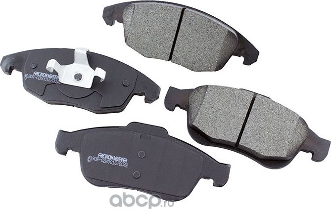 Колодки тормозные дисковые (Frictionmaster). Артикул MKD1717