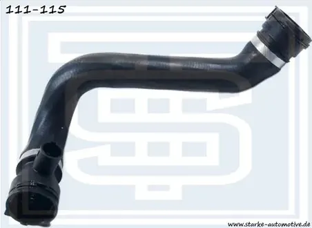 ПАТРУБОК РАДИАТОРА (НИЖНИЙ) (Starke). Артикул 111115