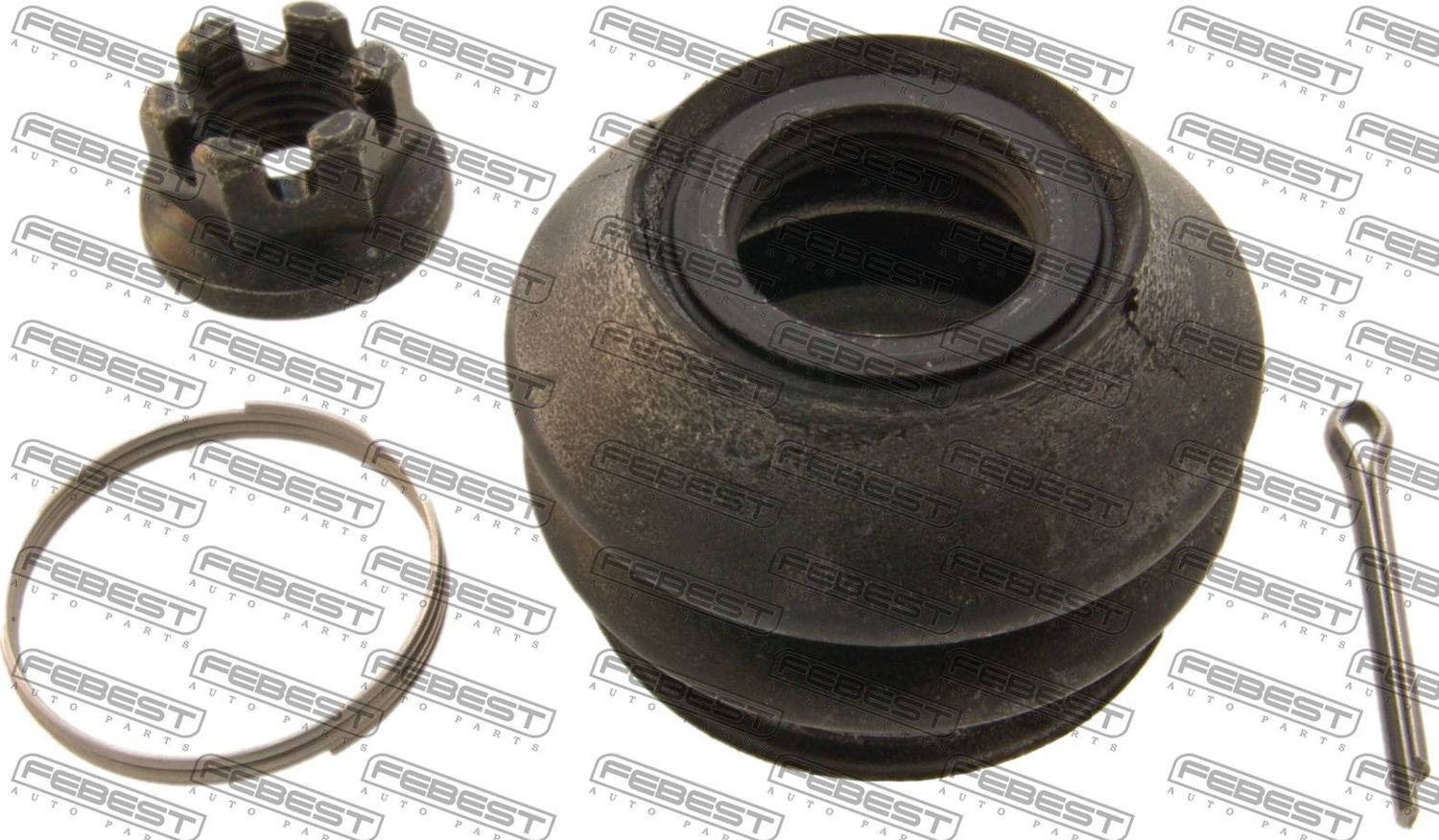 Пыльник опоры шаровой переднего верхнего рычага Febest. Артикул TBJB-LC90U