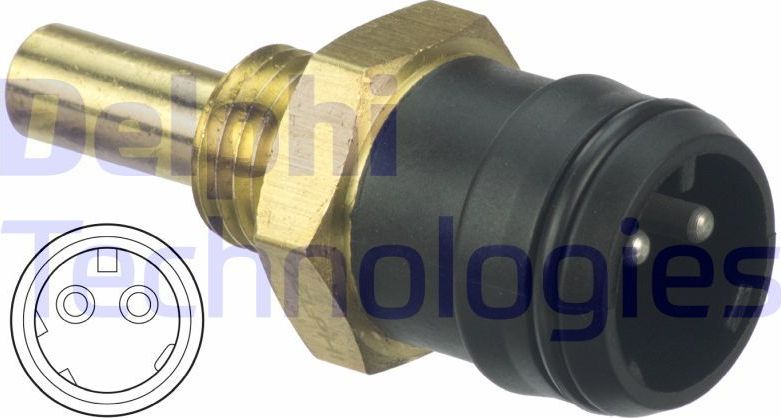 Датчик температуры охлаждающей жидкости Delphi. Артикул TS10464