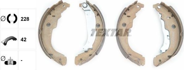 Тормозные колодки Textar. Артикул 91067200